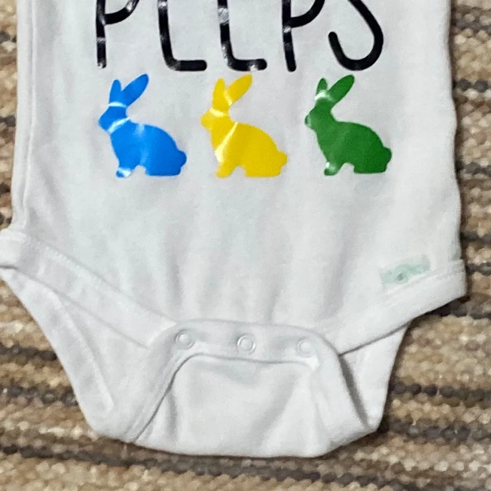 Lullaby Lane Easter Chilling With My Peeps Baby Onesie 12 Months